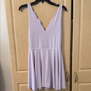 Kimchi Blue Lavender Backless Dress